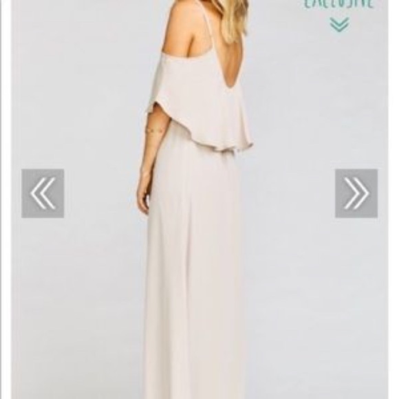 NWT Show Me Your Mumu Caitlyn Dress Beige XXL - Picture 8 of 10